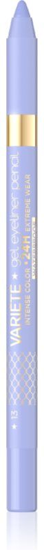 Eveline Cosmetics Variété waterproof gel eyeliner shade 13 Blue Sky 1 pc