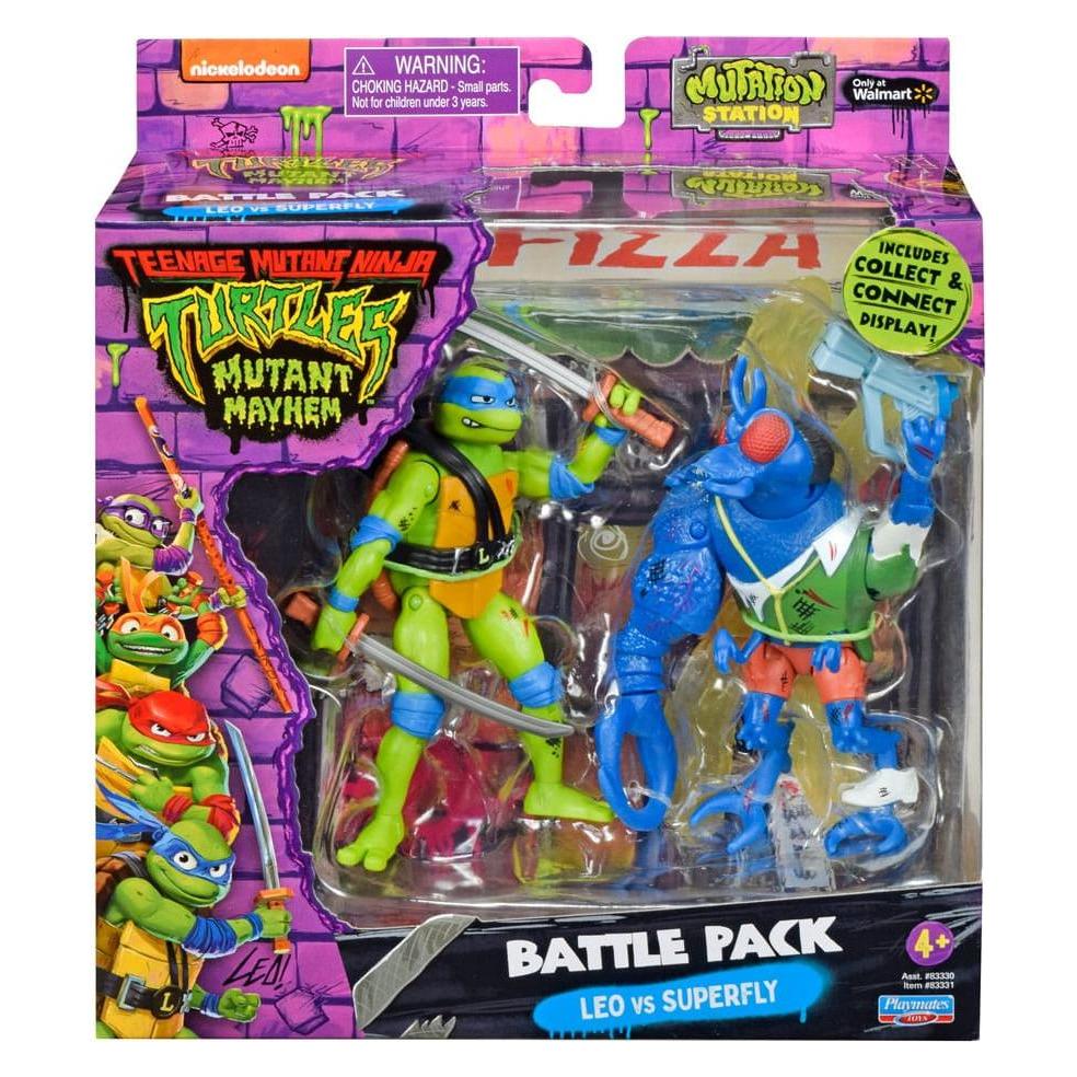 Playmates Leonardo Vs Super Fly (BOTI38786)