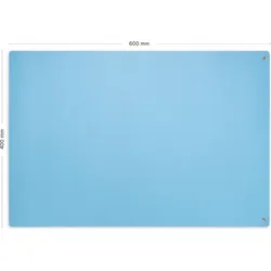 Safeguard, Zubehör Arbeitsschutz, ESD-Tischmatten Set XS ProPlus, blau, 600 x 400 mm, 6-teilig, inkl. Erdungspunkt (Statikschutz)