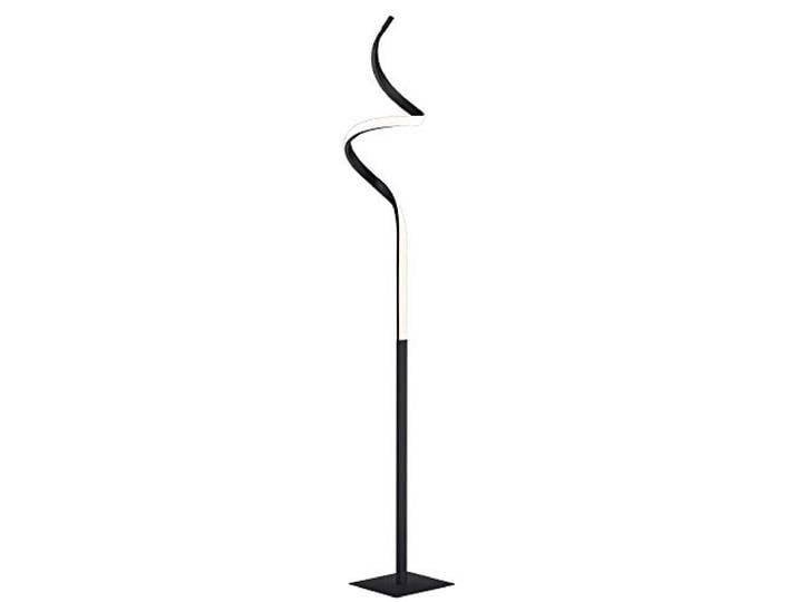 Reality Leuchten Course R42051132 Lampadaire LED en métal noir mat avec variateur d'intensité 11 W