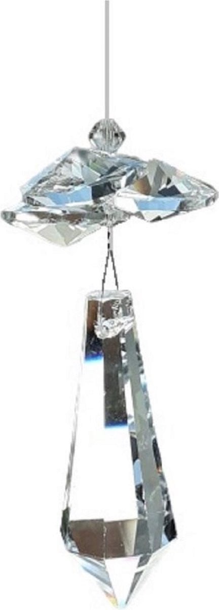 Asfour Swing Raamhanger Suncatcher van hoogwaardig kristal, Lengte: 0,5 meter