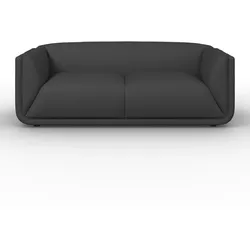 Sofa Hevi Samt Dunkelgrau
