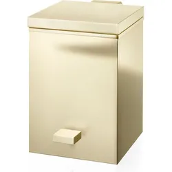 Corner Soft Close Badezimmer-Abfallbehälter 26,5 cm quadratisch gold matt