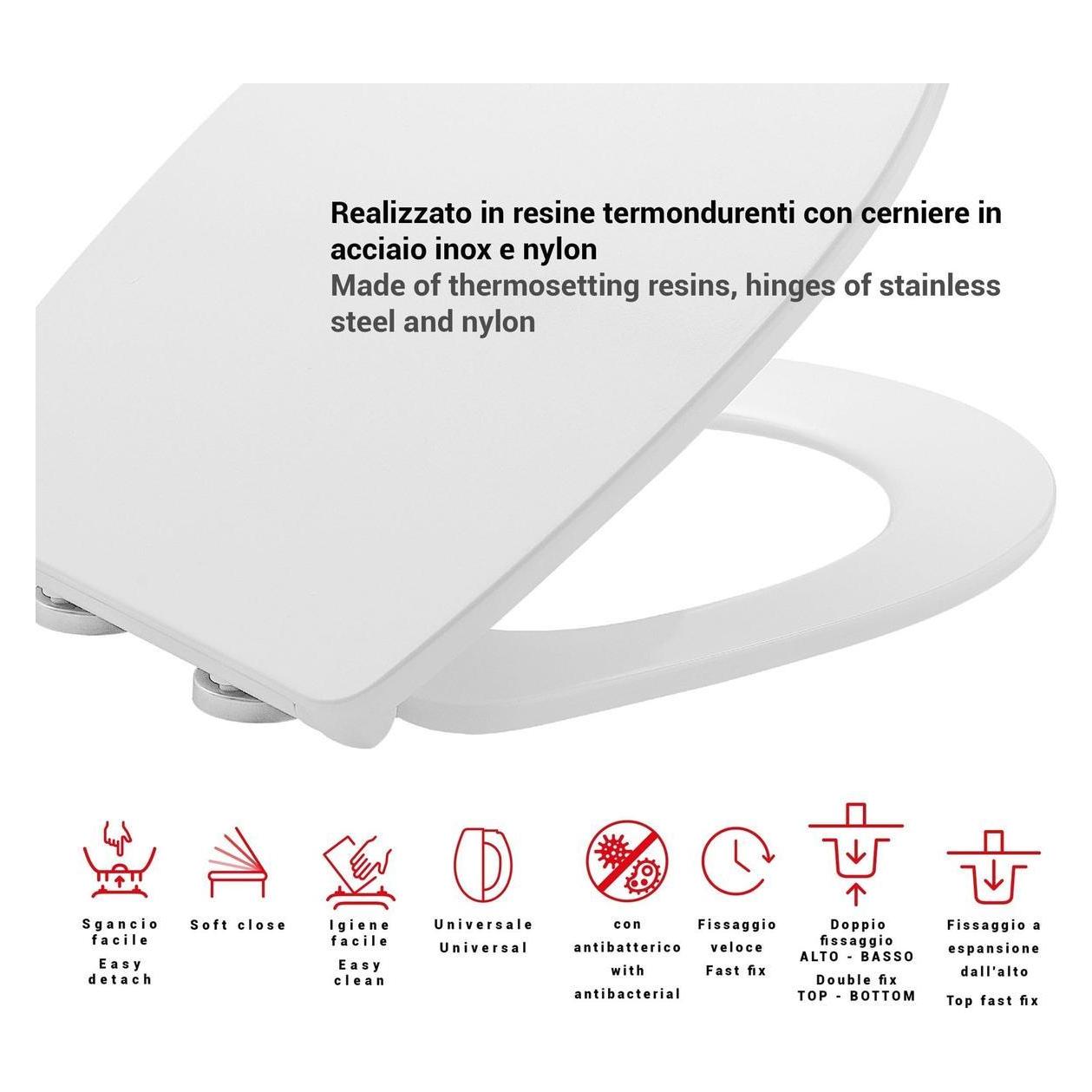 Gedy Topazio Universal Toilettensitz 4004 (40387586)