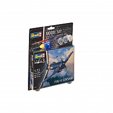 Revell - Vought F4U-4B Corsair - Model Set - 1:72 - 65 Teile 306103