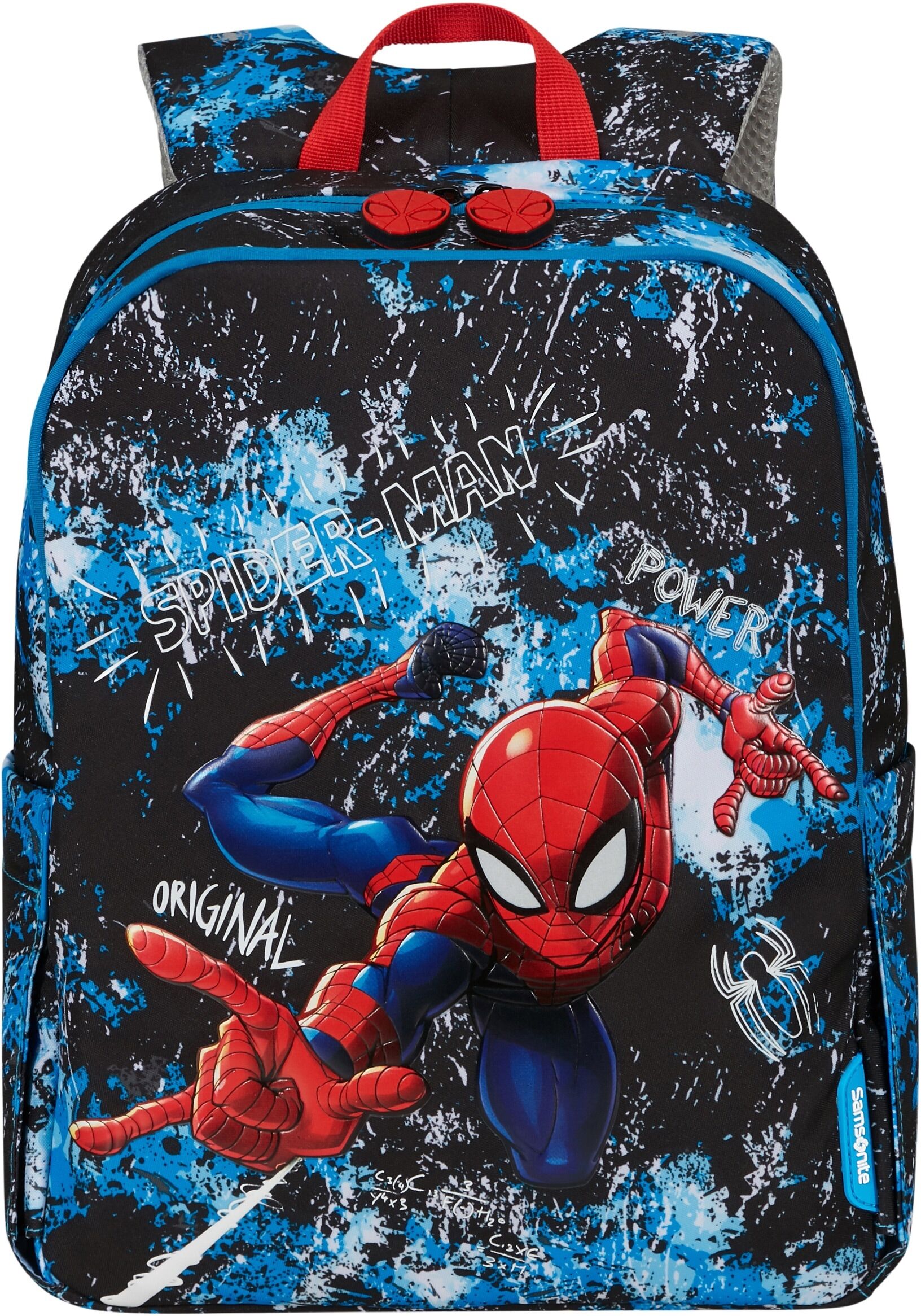 Kinderrucksack SAMSONITE "DAYDREAM MARVEL, Spiderman Mystery", Kinder, Gr. B/H/T: 27cm x 36cm x 18cm, bunt (spiderman mystery), Polyester, Rucksäcke Kinderrucksack spiderman mystery B/H/T: 27cm x 36cm x 18cm