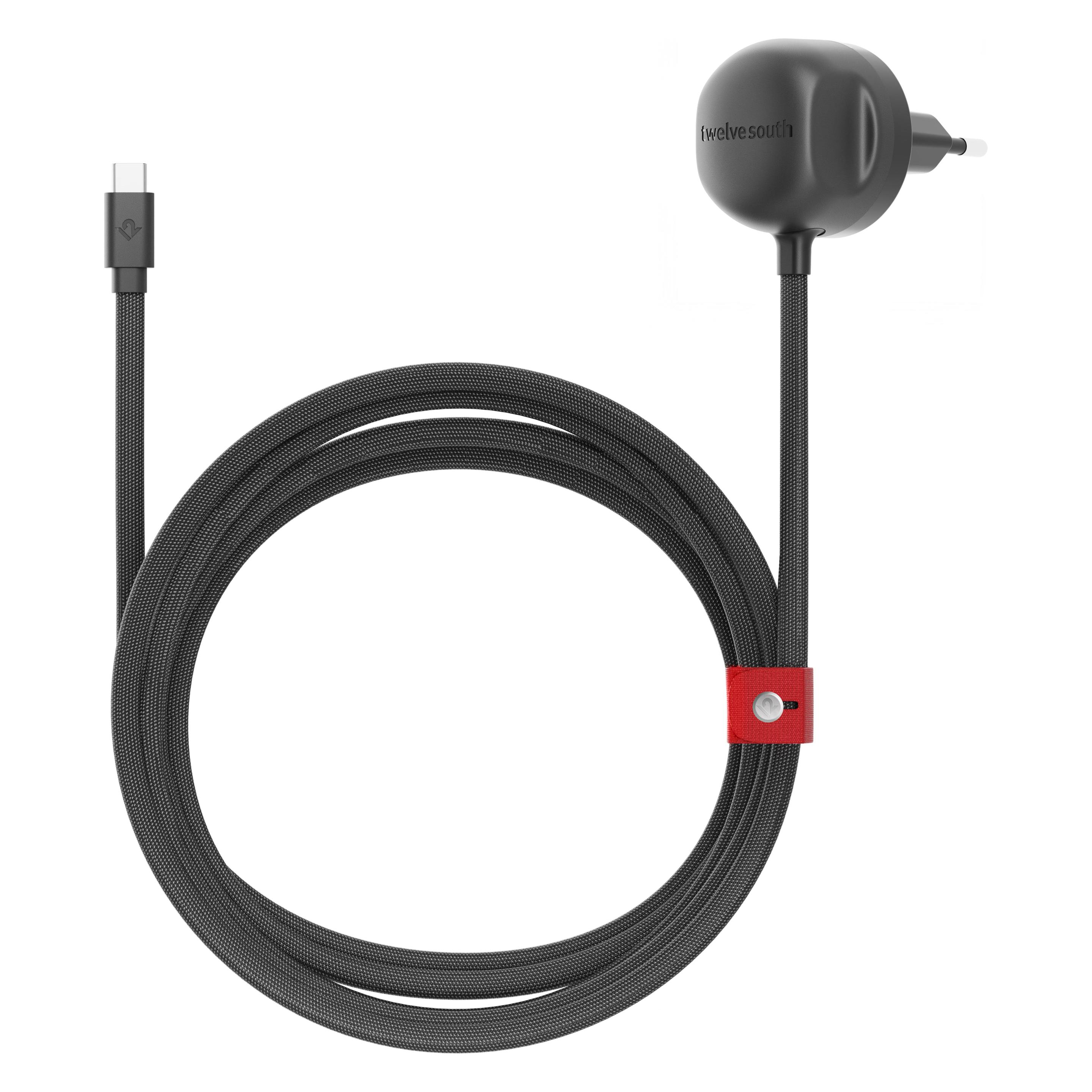 TwelveSouth PowerCord Ladegerät mit 3m USB-C Kabel (30 W) (12-25412)