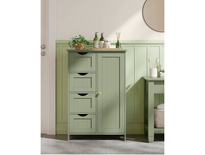 home24 Lage kast 55 cm groen/lindegroen