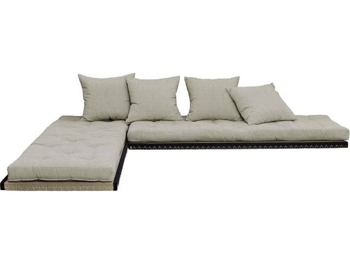 Futon canapé lit 3 places 2x70x200 CHICO lin