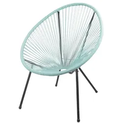 Garden Pleasure 2-tlg. Garten-Relaxsessel-Set »Dalida« türkis, 73x93 cm