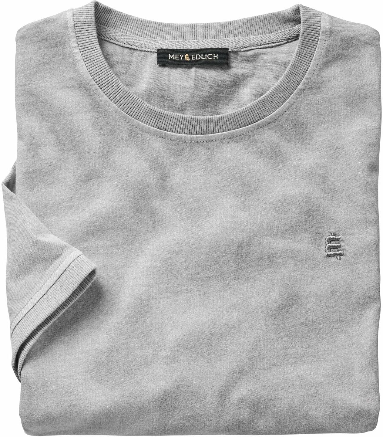 Mey & Edlich Sichere-Bank-T-Shirt Grau S