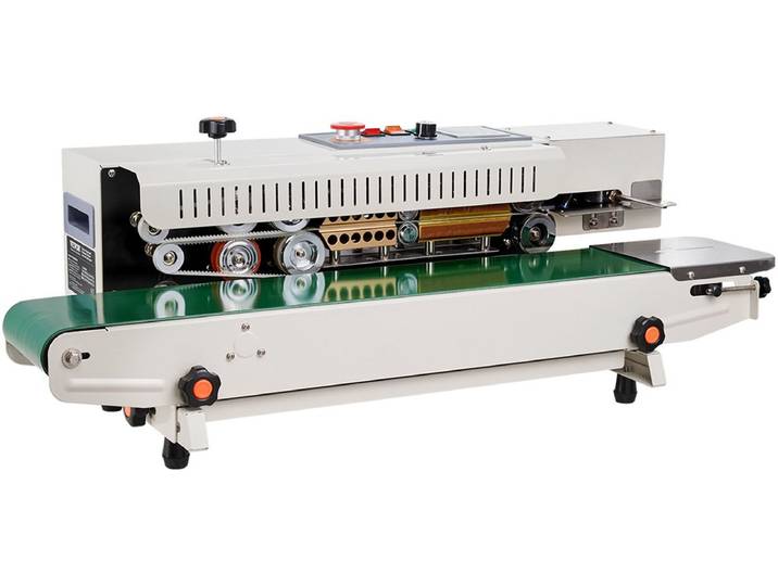 VEVOR 600W Continu Sluitmachine Sluitmachine Sluitmachine Horizontaal