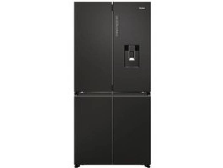 Réfrigérateur multi-portes - HAIER - HCR7818DWPT - Noir ardoise - 467 L No Frost - Distributeur deau Wi‑Fi
