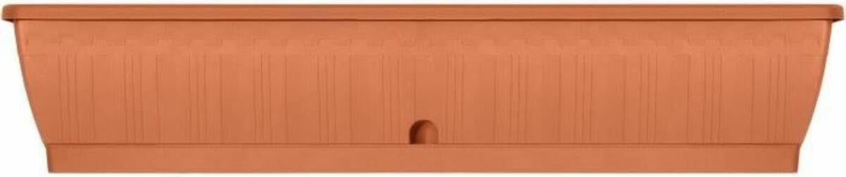 Zelfwaterende plantenbak Garden ID terracotta 100 cm