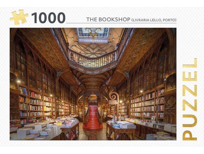 Rebo Rebo puzzel 1.000 st. - The Bookshop - Multicolor