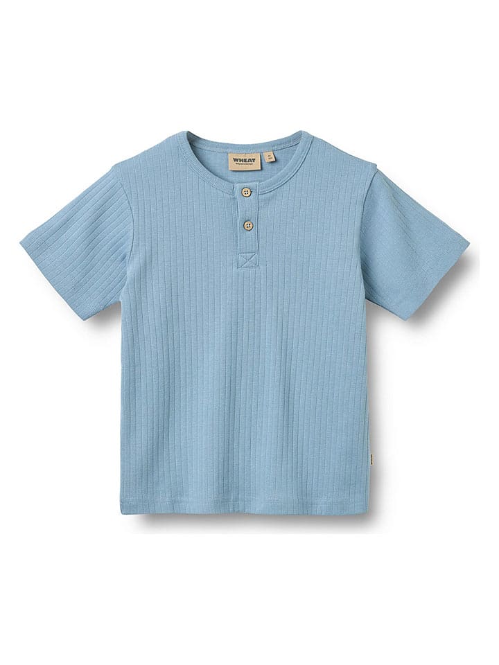 Wheat Shirt "Lumi" in Hellblau - 110