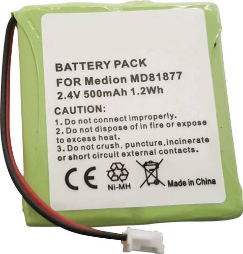 Beltrona TELSINUS201 TSinus-battery Schnurlostelefon Akku Passend für Marke: Amstrad, Audioline, Avaya, AVM, BT Verve, DeTeWe, GE