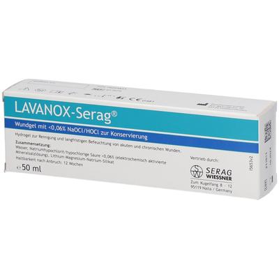 LAVANOX-Serag Wundgel 50 ml Gel