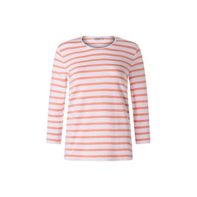Langarmshirt MAERZ MUENCHEN "Maerz Muenchen 119101 Langarmshirt Damen Bekleidung", Damen, Gr. 40, orange, 95% Baumwolle, 5% Elasthan, Shirts Langarmshirt