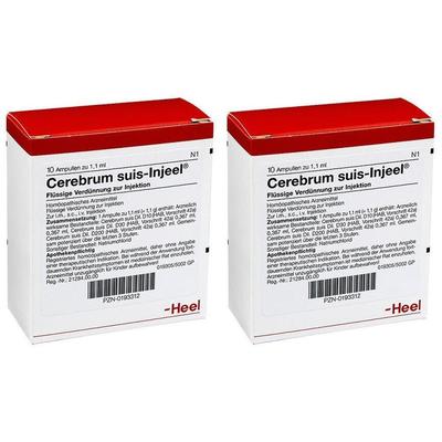 Cerebrum Suis Injeel Ampullen 2x 2x10 St