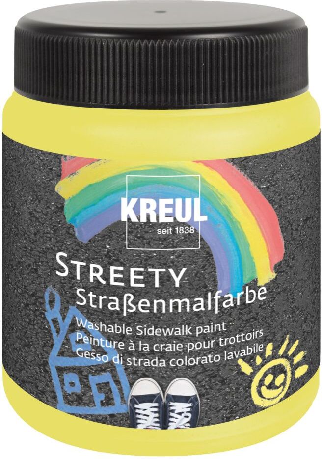 Kreul Streety Straßenmalfarbe Gummientengelb 200 ml