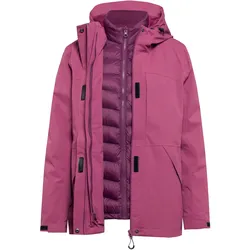 8848 Outdoor Doppeljacke Damen | Gr. L | rosa - rosa