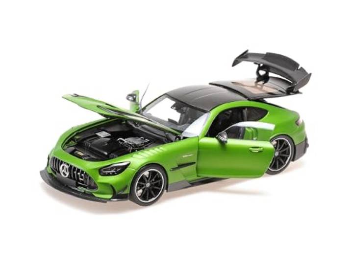 Minichamps 110032022 - Mercede. A-M-G GT Black Series Matt Green Metallic with Openings 2021 - maßstab 1/18 - Modellauto
