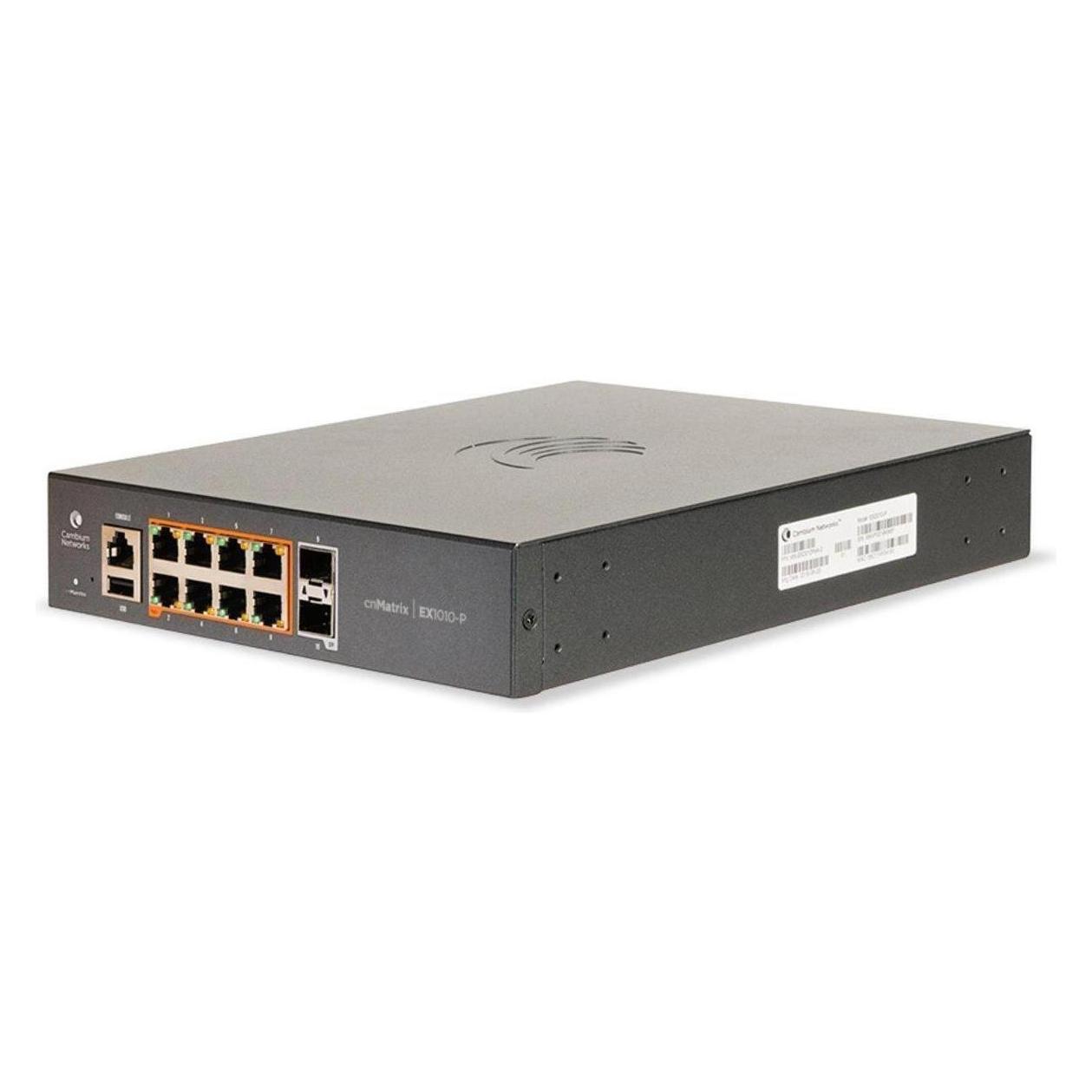 Cambium Networks MX-EX1010PXA-E - cnMatrix PoE-Schalter (8 Ports) (MX-EX1010PXA-E)