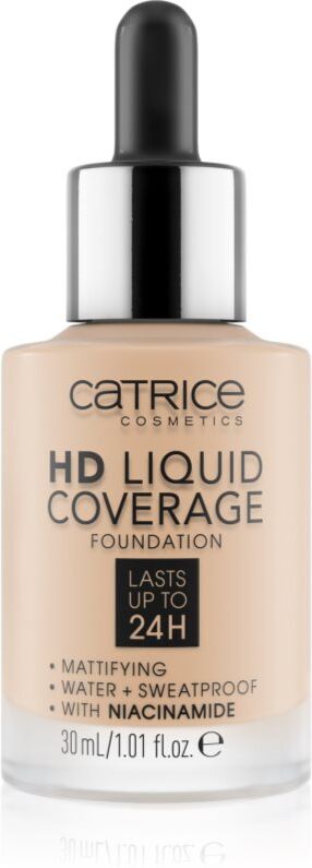Catrice HD Liquid Coverage Foundation Skygge 010 Light Beige 30 ml