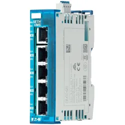 Eaton 199711 Stand alone SWITCH als Scheibenmodul im I/O-System XN300, 24 V DC Energieversorgung, 5xEthernet 10/100Mbit/s XN-332-5ETH-UMS