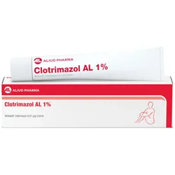Clotrimazol AL 1% bei Fußpilz