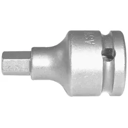 ASW Kraft Schraubendrehereinsatz 1/2" Hex 6mm extralang