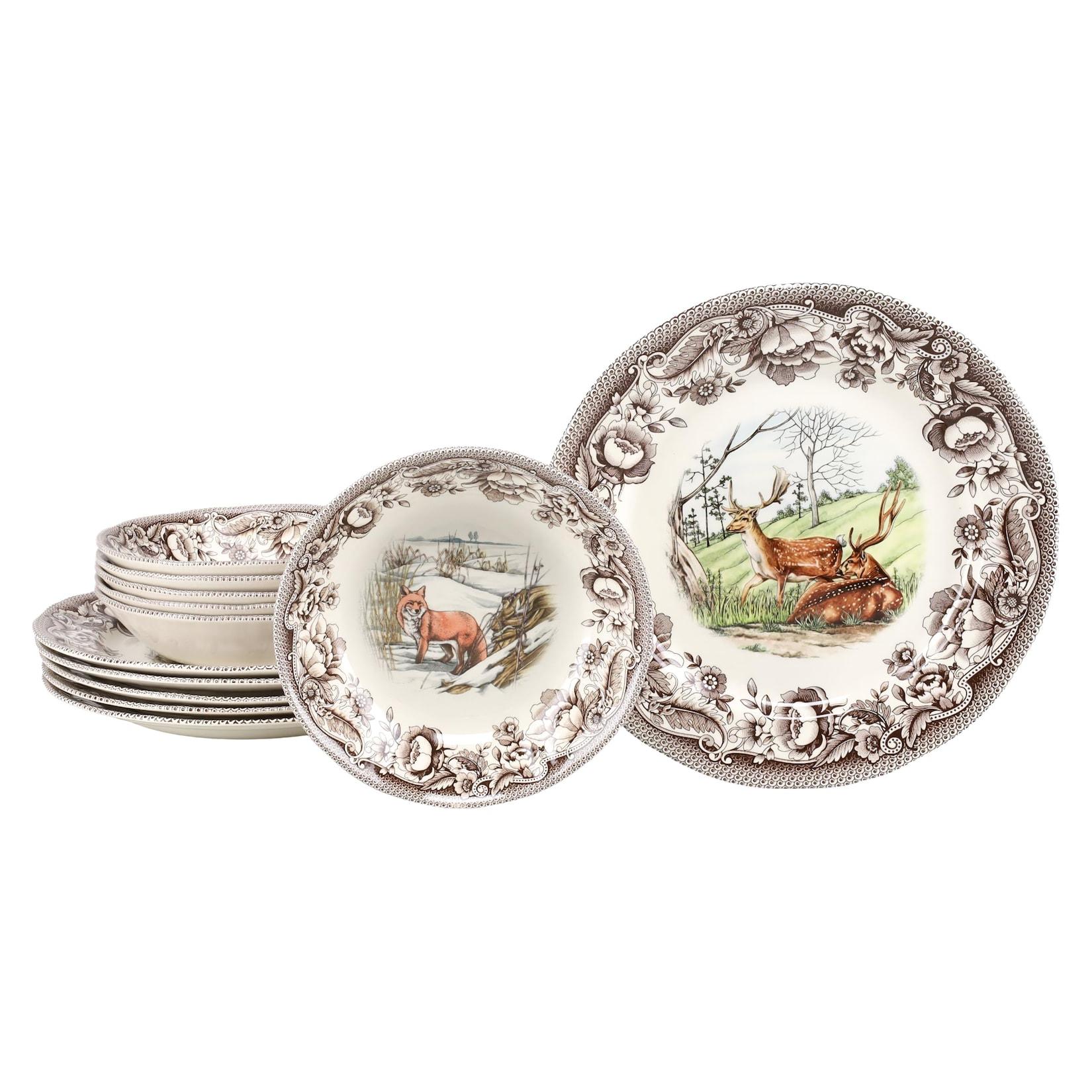 CreaTable - 25037, Haydon Grove Bunt - Tafelservice 12-tlg