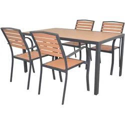 möbel direkt online 5tlg. Garten-Sitzgruppe Tabea