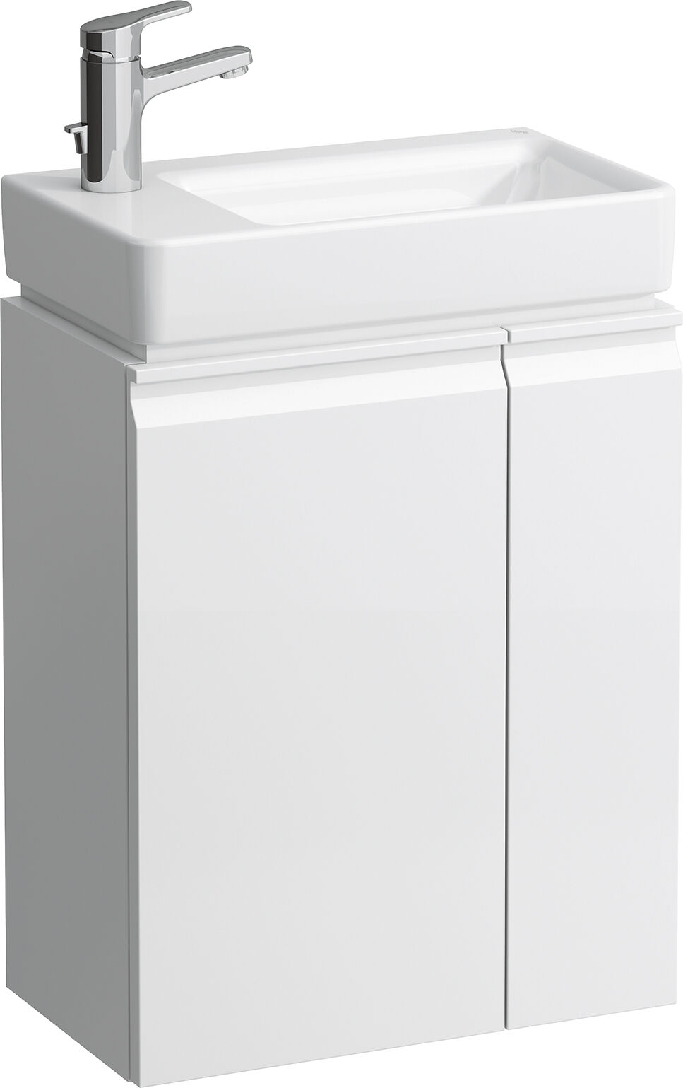 LAUFEN match0 s Pro H4830010954231 H4830010954231 47x58x27,5cm, wengé, tablette latérale à droite
