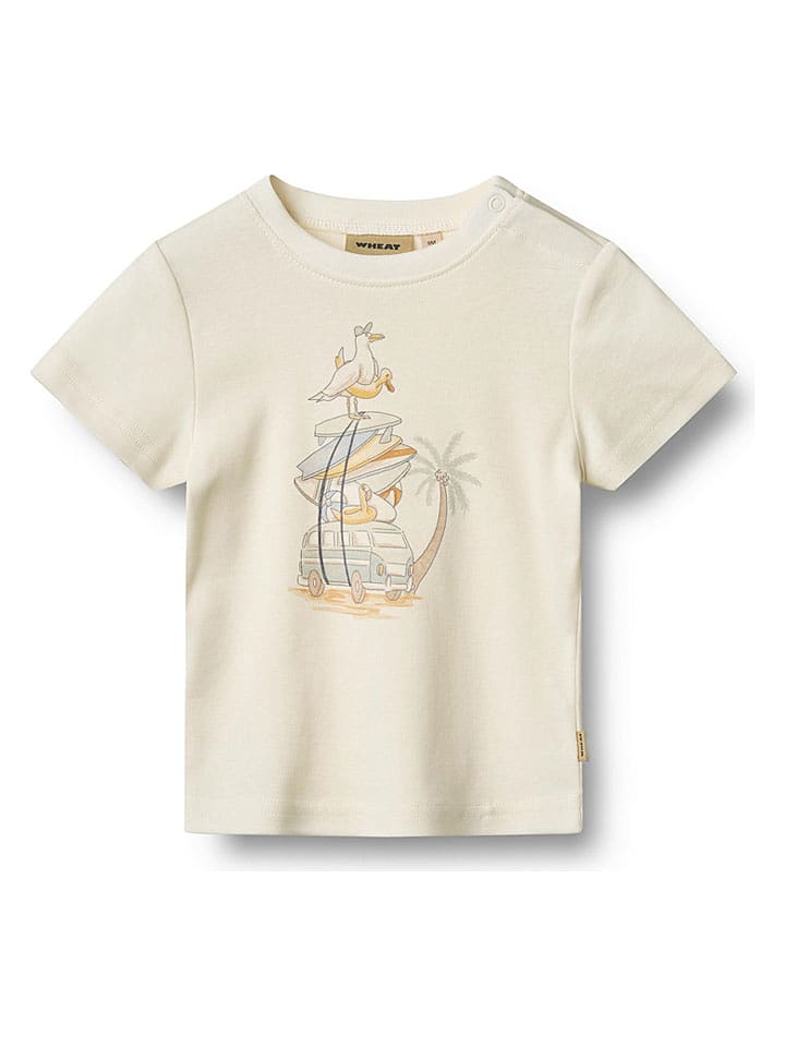 Wheat Shirt "Ricco" in Creme - 80