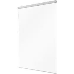 KS Handel 24 Halb-Kassetten Duschrollo Duschvorhang PEVA Transparent 130x240 cm