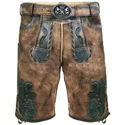 Kurze Wildbock Lederhose Florian