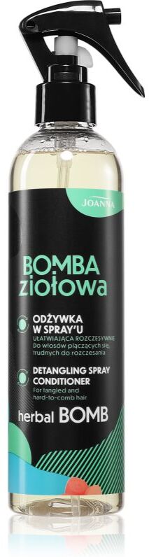 Joanna Herbal Bomb Detangling Spray Conditioner spray pour des cheveux faciles à démêler 300 ml