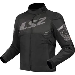 LS2 Apex Jacke Schwarz / Grau Damen Gr.xl