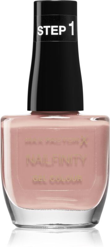 Max Factor Nailfinity Gel Colour gel nail polish without UV/LED sealing shade 240 Starlet 12 ml