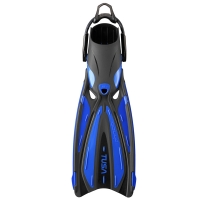 Tusa - Solla SF-0114 - Geräteflosse mit Bungee-Straps - Farbe: Cobalt Blau - Größe: M