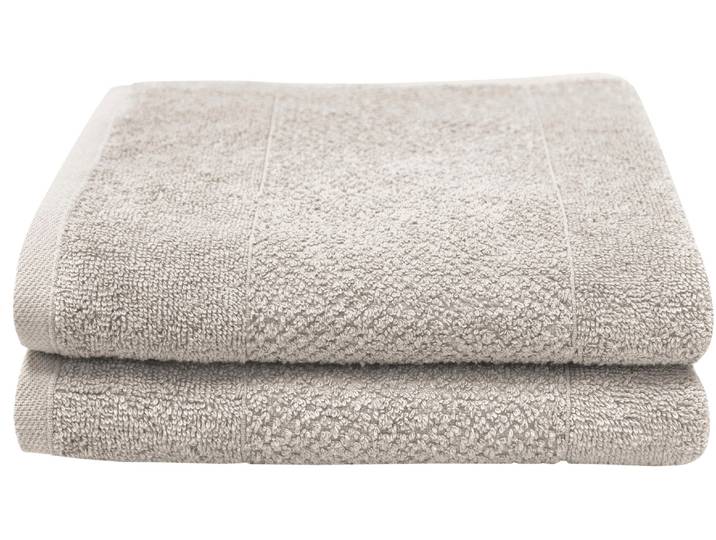 Handtücher DYCKHOFF Popcorn , beige, B:50cm L:100cm, Frottier, Baumwolle, Handtücher, Handtücher