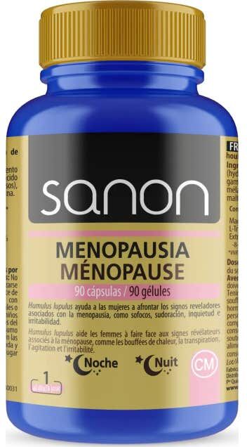 Sanon Menopausia Noche 90 cápsulas