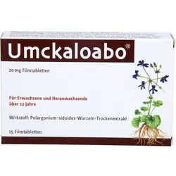 Umckaloabo 20mg Filmtabletten 15 ST