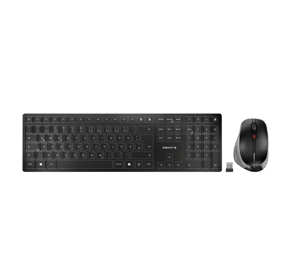 Cherry DW 9500 SLIM JD-9500FR-2 Kabellose Maus-Tastaturkombination FR Layout