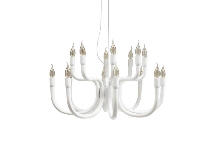 KARMAN lampe à suspension SNOOB SMALL (Blanc - Aluminium)