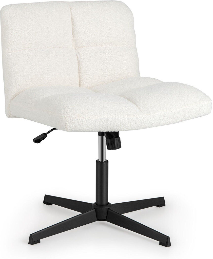 casart Office Chair White 64cm W X 66cm D