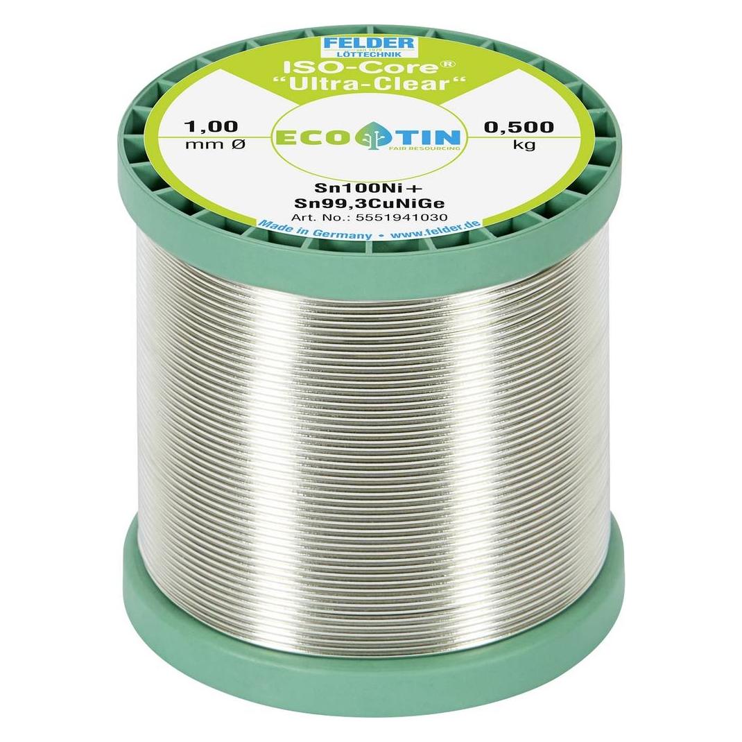 Felder Lottechnik ISO-Core Ultra-Clear Sn100Ni+ (Lötzinn) (5551941030)