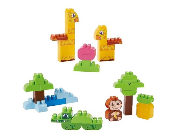 Jouets Ecoiffier - 1379 - junglekoffer - Abrick - bouwpakket voor kinderen - vanaf 18 maanden - gemaakt in Frankrijk